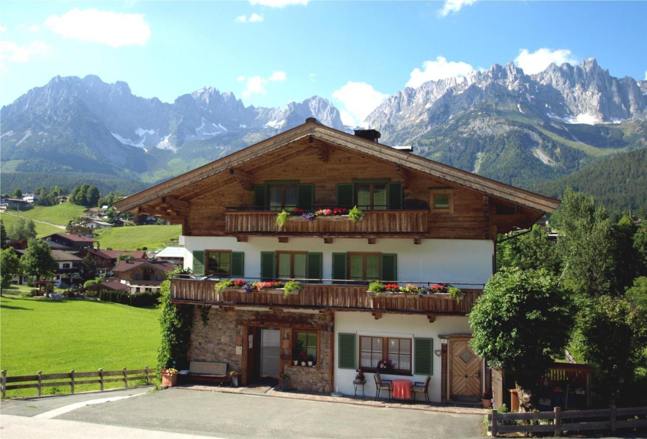 Mein Tyrolapart Im Zentrum Vom Wilden Kaiser Going am Wilden Kaiser エクステリア 写真