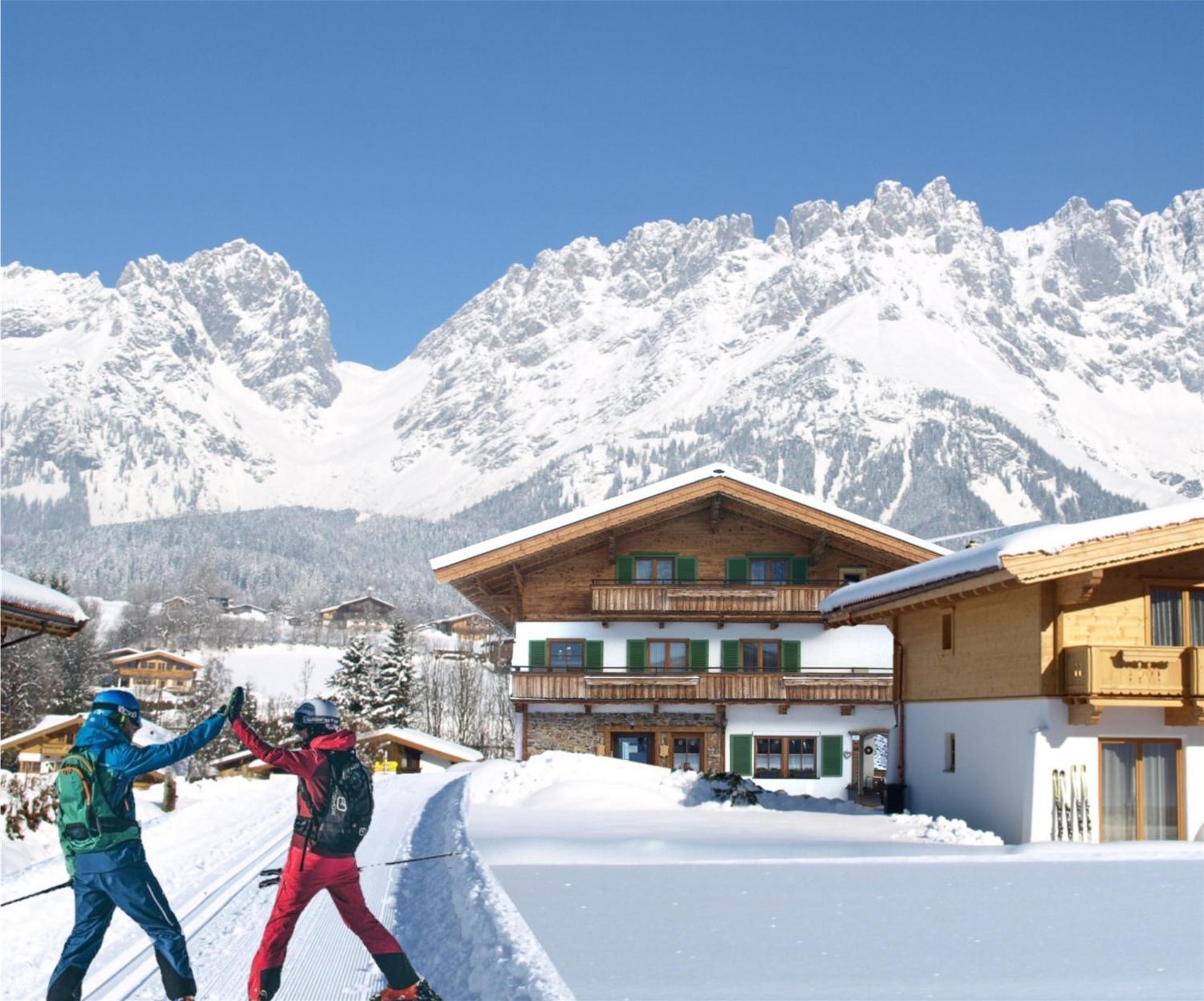 Mein Tyrolapart Im Zentrum Vom Wilden Kaiser Going am Wilden Kaiser エクステリア 写真
